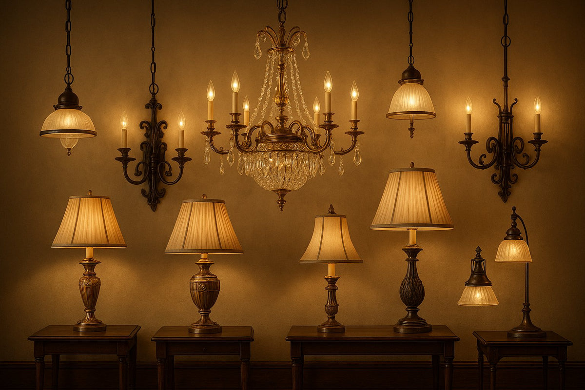 Antique & Vintage Lighting – The Modern Manor House