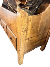 Load image into Gallery viewer, Antique 19th Century Scrubbed Pine English Dry Goods Bin