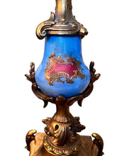 Load image into Gallery viewer, Antique French Ormalu Candleabra Lamp - Vintage AnthropologyVintage Anthropology