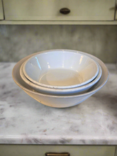 Load image into Gallery viewer, English Antique Ironstone Baking Bowl Trio