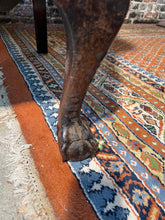 Load image into Gallery viewer, Antique English Chesterfield Leather Wing Back Chair