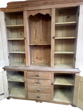 Load image into Gallery viewer, 19th Century English Pine Country Pantry