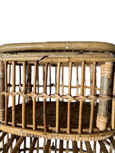 Load image into Gallery viewer, Trio of Vintage Bamboo Baskets