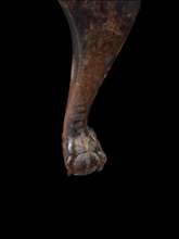 Load image into Gallery viewer, Antique English Chesterfield Leather Wing Back Chair