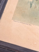 Load image into Gallery viewer, W.S Allen Vanderbilt Hunting Sporting Print Steeplechase at Hempstead Farns - Vintage AnthropologyVintage Anthropology