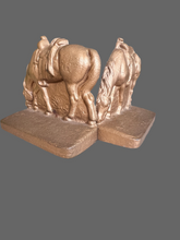 Load image into Gallery viewer, Antique Equestrian Horse Bookends