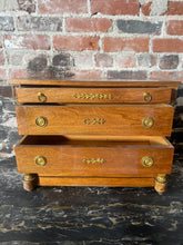 Load image into Gallery viewer, Antique French Empire Style Diminutive Table-Top Chest