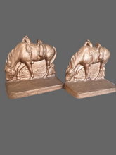 Load image into Gallery viewer, Antique Equestrian Horse Bookends