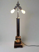 Load image into Gallery viewer, Antique 19th century French Tole Painted Lamp - Vintage AnthropologyVintage Anthropology