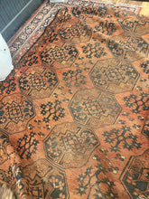 Load image into Gallery viewer, Antique Persian Wool Bokhara Rug - Vintage AnthropologyVintage Anthropology