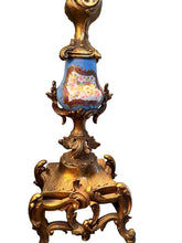 Load image into Gallery viewer, Antique French Ormalu Candleabra Lamp - Vintage AnthropologyVintage Anthropology