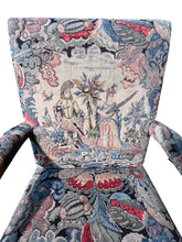 Load image into Gallery viewer, 19th Century English Jacobean Tapestry Arm Chair