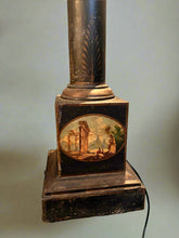 Load image into Gallery viewer, Antique 19th century French Tole Painted Lamp - Vintage AnthropologyVintage Anthropology