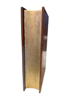 Load image into Gallery viewer, Leather Bound Faux Book In Out Box