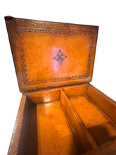 Load image into Gallery viewer, Leather Bound Faux Book In Out Box
