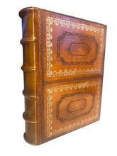 Load image into Gallery viewer, Leather Bound Faux Book In Out Box