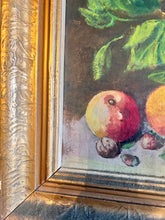 Load image into Gallery viewer, Antique Oil on Board Fruit Painting  - Vintage AnthropologyVintage Anthropology