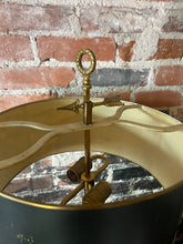 Load image into Gallery viewer, Antique Brass Bouillotte Lamp With Metal Shade