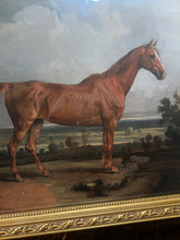 Load image into Gallery viewer, Gold Framed Horse Equestrian Picture