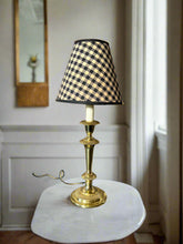 Load image into Gallery viewer, Solid Brass Candlestick Lamp by Baldwin