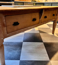 Load image into Gallery viewer, Antique Victorian Scullery Table