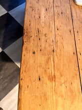 Load image into Gallery viewer, Antique Victorian Scullery Table