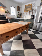 Load image into Gallery viewer, Antique Victorian Scullery Table