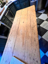 Load image into Gallery viewer, Antique Victorian Scullery Table