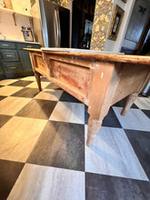 Load image into Gallery viewer, Antique Victorian Scullery Table