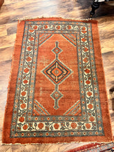 Load image into Gallery viewer, Vintage Hand Knotted Wool Tribal Rug