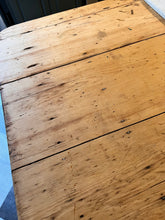 Load image into Gallery viewer, Antique Victorian Scullery Table