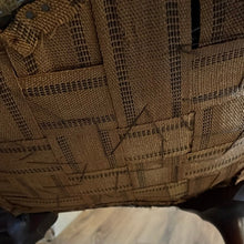 Load image into Gallery viewer, Antique crocodile embossed, leather studded armchair - Vintage AnthropologyVintage Anthropology