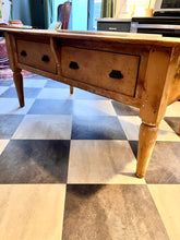 Load image into Gallery viewer, Antique Victorian Scullery Table