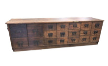 Load image into Gallery viewer, Antique Apothecary Multi Drawer Counter - Vintage AnthropologyVintage Anthropology