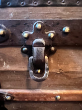 Load image into Gallery viewer, Antique 1800s Louis Vuitton steamer trunk