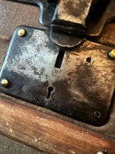 Load image into Gallery viewer, Antique 1800s Louis Vuitton steamer trunk