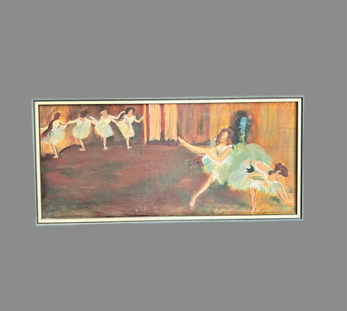 Museum Copy of Degas Before The Ballet
