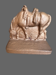 Antique Equestrian Horse Bookends