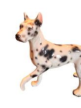 Load image into Gallery viewer, Antique Ceramic Great Dane Dog Statue - Vintage AnthropologyVintage Anthropology