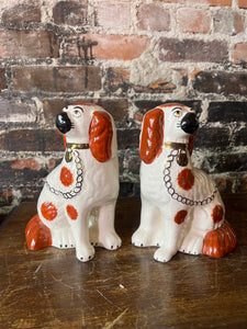 Vintage Staffordshire Dog Statues
