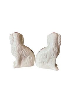 Vintage Staffordshire Dog Statues