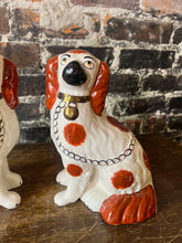 Load image into Gallery viewer, Vintage Staffordshire Dog Statues