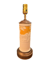 Load image into Gallery viewer, Vintage Wedgwood Queen's Ware Dye Ken John Peel Lamp