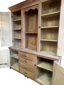 19th Century English Pine Country Pantry