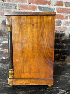 Antique French Empire Style Diminutive Table-Top Chest