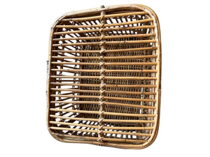 Trio of Vintage Bamboo Baskets