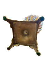 Load image into Gallery viewer, Brass and Glass Bubble Glass Urn