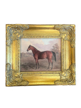 Load image into Gallery viewer, Equestrian Horse Canvas in Gilt Frame