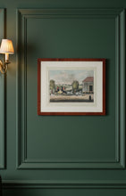 Load image into Gallery viewer, Antique 19th Century English Equestrian Aquatint Engraving Four In Hand By James Pollard