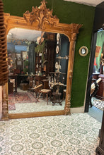 Load image into Gallery viewer, Antique Victorian Gilded Pier Mirror